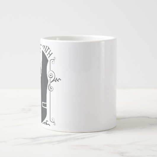 Verbonden met de slagers extra grote beker (Voorkant)