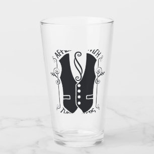 Verbonden met de slagers glas