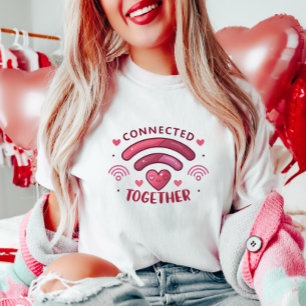 Verbonden met elkaar t-shirt