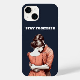 Verbonden met twee harten Blijf bij elkaar Design  Case-Mate iPhone 14 Hoesje