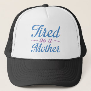 Verbonden moeder trucker pet