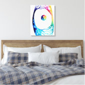 Verbonden neuronen canvas afdruk (Insitu (Slaapkamer))