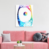 Verbonden neuronen canvas afdruk (Insitu (Woonkamer))