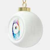 Verbonden neuronen keramische bal ornament (Rechts)