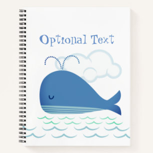 Verboren walvis notitieboek