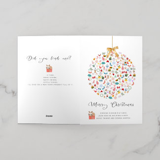 Verborgen Afbeelding Kerst Kaarten