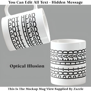 Verborgen bericht Pot Head Coffee Addict 119b Grap Koffiemok