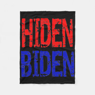 Verborgen Biden Slaperige Joe Grappig Pro-trump An Fleece Deken
