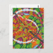 Verborgen Chameleon Briefkaart (Voorkant / Achterkant)