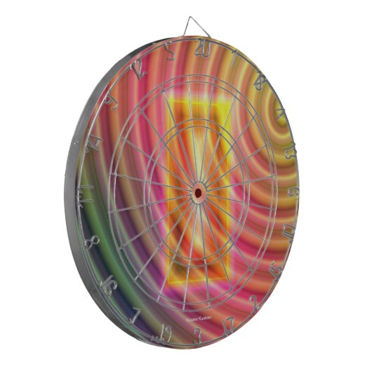 Verborgen deur dartbord (Voorkant Links)