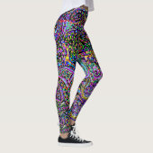 Verborgen dolfijnontwerp leggings (Rechts)