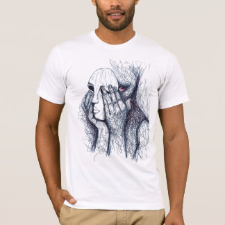 Verborgen Emoties – Surrealistische T-shirt Ontwer