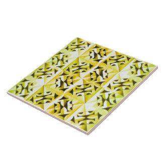 Verborgen geometrie van de natuur Abstract geometr Tegeltje