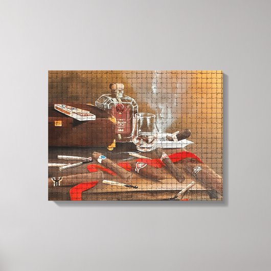 Verborgen hoek 3/14 Max Zaxster Canvas Afdruk (Voorkant)