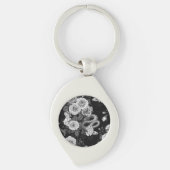 Verborgen in de rozen 3 sleutelhanger (Voorkant)