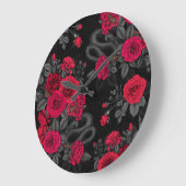 Verborgen in de rozen grote klok (Hoek)