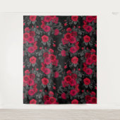 Verborgen in de rozen wandkleed (Voorkant)