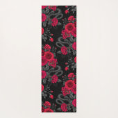 Verborgen in de rozen yogamat (Achterkant)