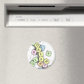 Verborgen letters magneet (Insitu (Vaatwasser))