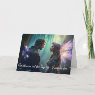 Verborgen liefhebbers van het bos Grove Feestdagen Kaart