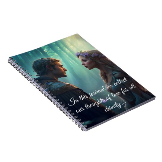 Verborgen liefhebbers van het bos Grove Notitieboek (Rechterzijde)