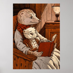 Verborgen literatuur poster