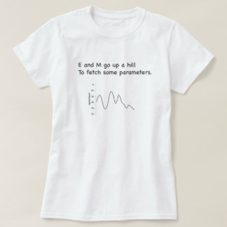 Verborgen Markov Model EM T-shirt