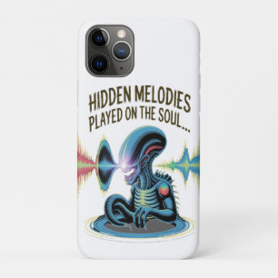 Verborgen melodie speelt op de ziel iPhone 11 pro hoesje