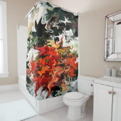 Verborgen muzieknoot..... douchegordijn (In situ)