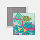 Verborgen oceaanschatten magneet (Voorkant / Achterkant)