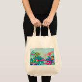 Verborgen oceaanschatten tote bag (Voorkant (product))