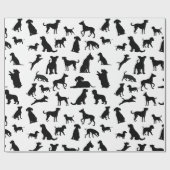 Verborgen poten cadeaupapier (Vlak)