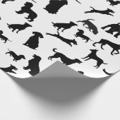 Verborgen poten cadeaupapier (Hoek)