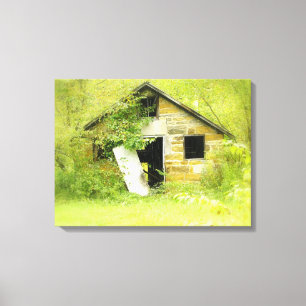 Verborgen schatten canvas afdruk