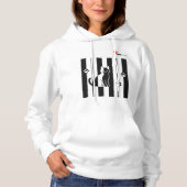 Verborgen Snorharen – Optische Illusie Katten Hoodie (Voorkant)