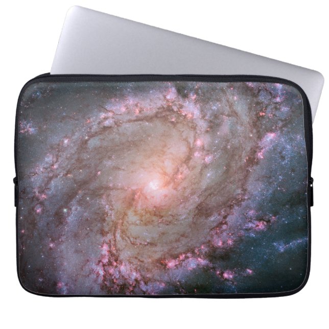 Verborgen spiraal Galaxy Messier 83. Laptop Sleeve (Voorkant)
