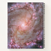 Verborgen spiraal Galaxy Messier 83. Notitieboek (Achterkant)