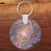 Verborgen spiraal Galaxy Messier 83. Sleutelhanger (Voorkant)