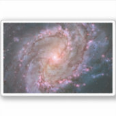 Verborgen spiraal Galaxy Messier 83. Sticker (Voorkant)
