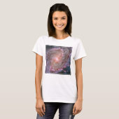Verborgen spiraal Galaxy Messier 83. T-shirt (Voorkant volledig)