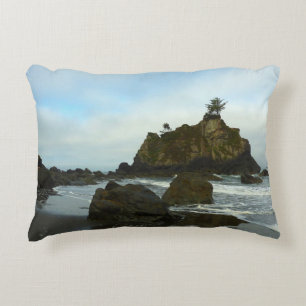 Verborgen strand II in Redwood National Park Accent Kussen