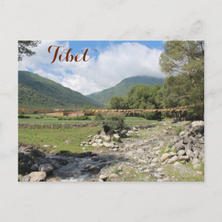 Verborgen Tibetaanse vallei Briefkaart