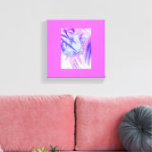 Verborgen tijgercanvas canvas afdruk (Insitu (Woonkamer))