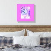 Verborgen tijgercanvas canvas afdruk (Insitu (Slaapkamer))