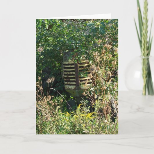 Verborgen tractor kaart (Voorkant)