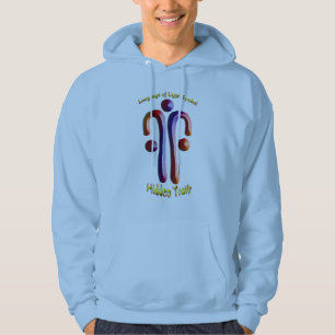 Verborgen Truth Symbol Art Hoodie