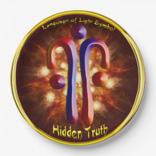 Verborgen Truth Symbol Art Papieren Bordje