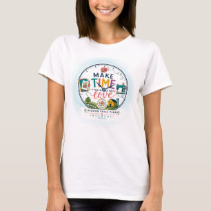 Verborgen Waterval Boerderij Klassiek T-shirt
