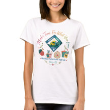 Verborgen Waterval Boerderij Klassiek T-shirt