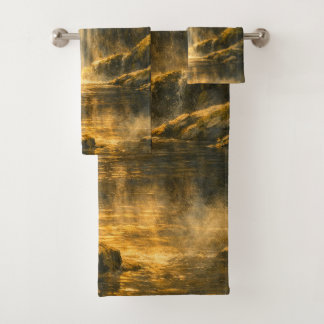 Verborgen Waterval Handdoekenset Bad Handdoek